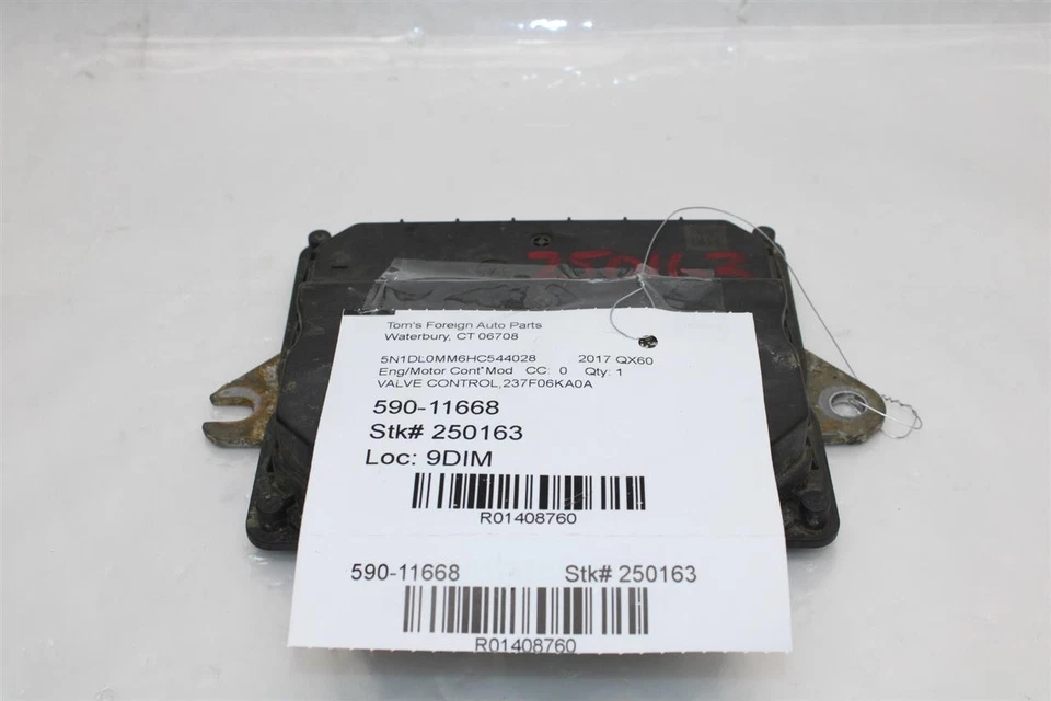 Computadora ECU ECM NISSAN PATHFINDER 2017 17 237F06KA0A 1408760 Foto 2 de 4