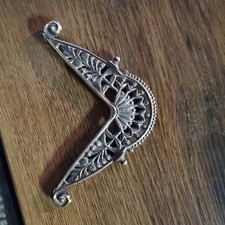 Antique 800 Silver Purse Frame Germany