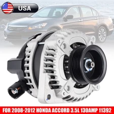 Genuine Alternator For 2008 2009 2010 2011 2012 Honda Accord 3.5L 130Amp *11392
