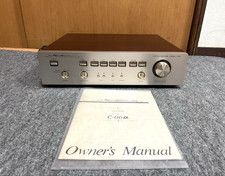 Amplificatore di controllo LUXMAN C-06α funzionante confermato