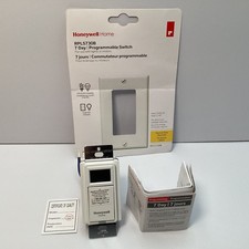 Honeywell Home RPLS730B1000 7-Day Programmable In-Wall Light Switch Timer - Nice