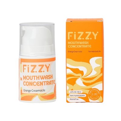 Fizzy Mouthwash Concentrate | Remineralizing Enamel 1.6 Fl Oz (Pack of 1) 