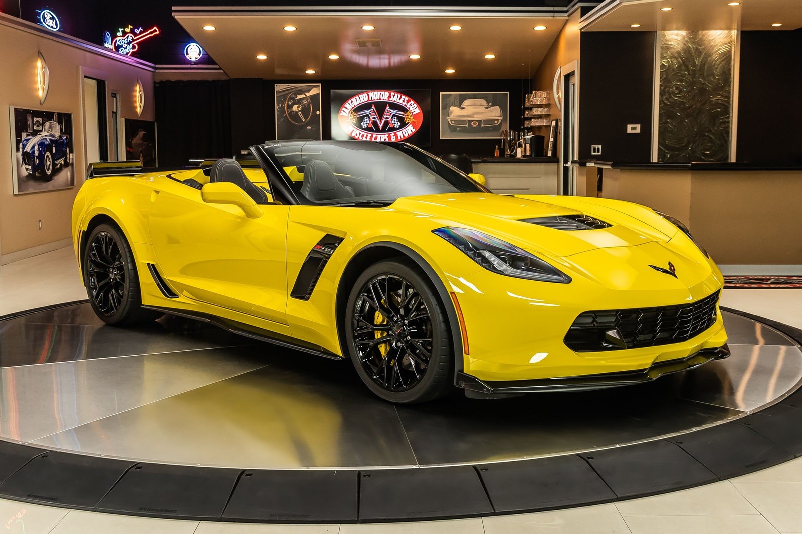 2017 Yellow Chevrolet Corvette Z06  | C7 Corvette Photo 10