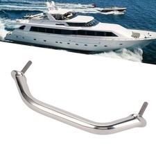 230mm Marine Boat Handle Door Grab Bar Handrail Oval Stainless Steel Rail Grip