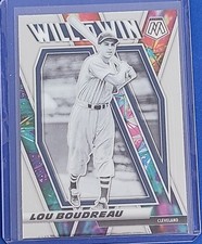 2021 Panini Mosaic Will to Win  #WTW11 Lou Boudreau Indians Baseball Card o