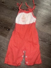 Vintage RARE 1980s Strawberry Shortcake One Piece Romper Baby Size 6 Months