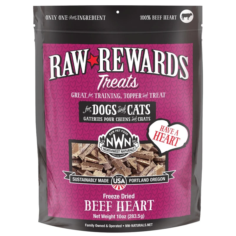 Northwest Naturals Freeze-Dried Beef Heart Dog Treats