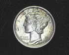 HS&C: 1920 S Mercury Dime AU+ - US Coin
