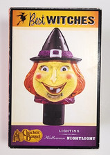 HTF Cracker Barrel Halloween Best Witches Night Light Spooky Witch