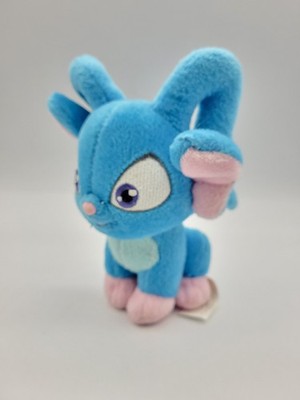 Vintage Neopets 2003 Thinkway Light Blue Acara Stuffed Animal Plush Toy 6 