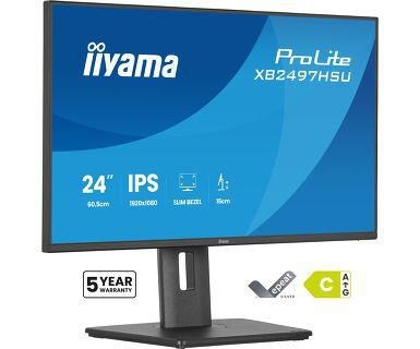 Iiyama Prolite 24" Fhd Ips 16:9 120 Hz Monitor Schwarz Xb2497hsu-B1 - Bild 2