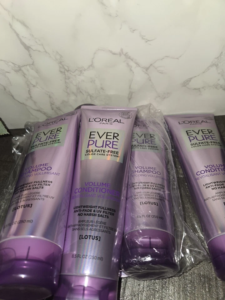 Loreal Shampoo And Conditioner (Lotus) 3 Sets Of Shampoo And Conditioner - Image 3 of 4