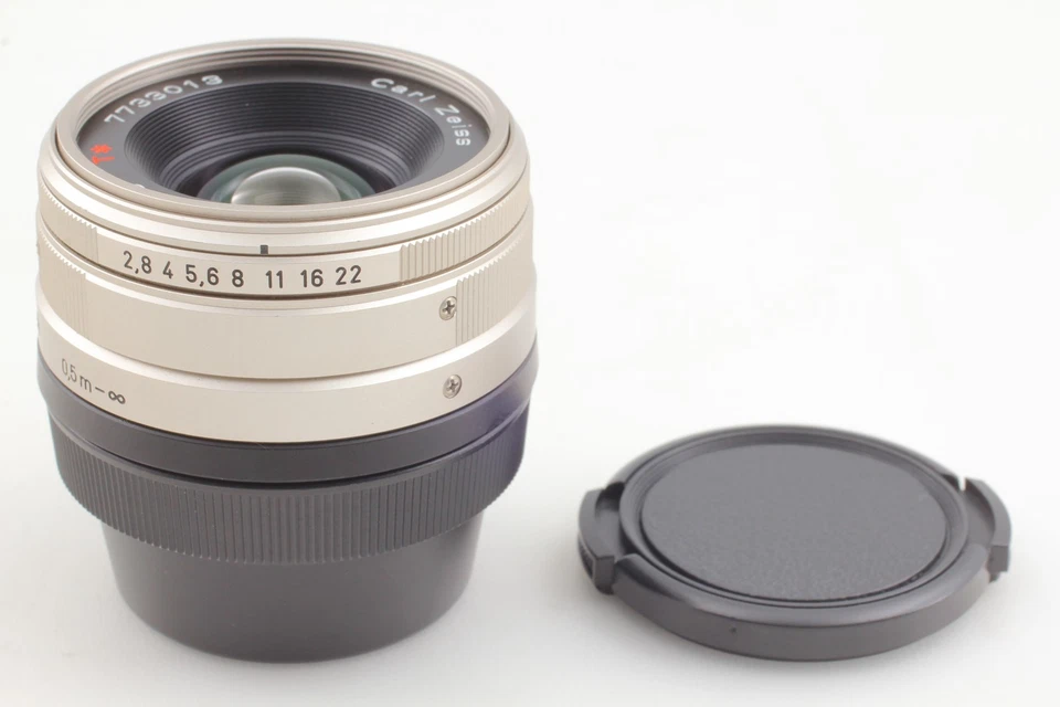 [ Near MINT ] CONTAX Carl Zeiss Biogon T* 28mm f2.8 Lens for G1 G2 From JAPAN - Image 2 of 4