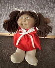 Vintage 80’s Black Cabbage Patch Girl Doll w/  Xavier Signature