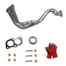 Hosenrohr Auspuff für VW Golf 2 3 Jetta Vento 1.3-1.6 55-75 PS + Anbausatz