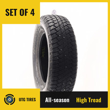 Set Of 4 Used 25570r18 Bridgestone Dueler At Rh-s 112s - 13-1532 O2j1 Set Of 4 Used 25570r18 Bridgestone Dueler At Rh-s 112s - 13-1532 O2j1