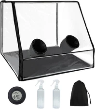 Large Still Air Box Mushroom Grow Tent 35.43X23.62X23.62 Mycology Fume Hood P...