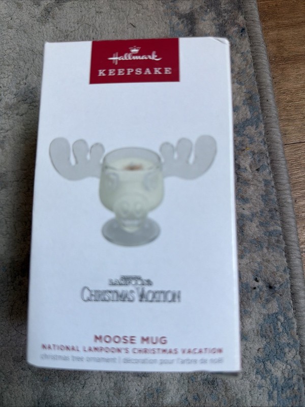 Hallmark Keepsake 2023 National Lampoon's Christmas Vacation Moose Mug Ornament