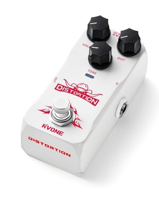 High Gain Distortion Pedal for Electric Guitar, Aluminum Guitar Pedal, Analog...