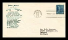 DR JIM STAMPS US COVER JAMES MONROE PRESIDENTIAL SERIES FDC SCOTT 810