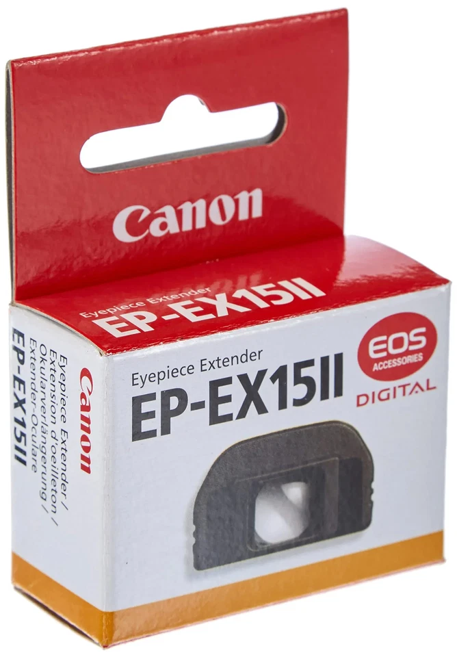 Japan NEW Canon Eyepiece Extender EP-EX15II for EOS Kiss X7i X7 X6i X70 X50 X5 - Image 4 of 4