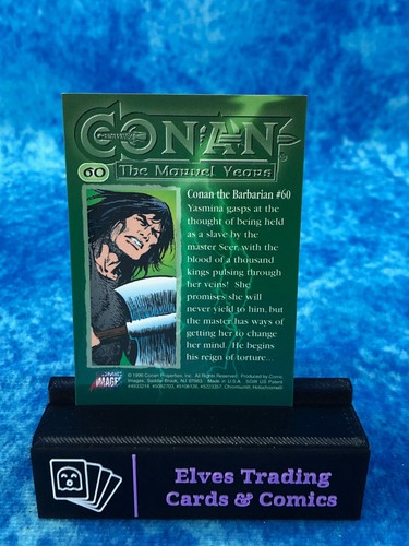 Conan: The Marvel Years SINGLE Non-Sport Trading Card by Comic Images 1996 - Picture 124 of 184