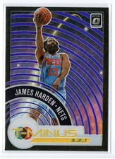 20-21 Optic Insert - T-Minus 3...2...1... Purple #7 James Harden - Nets
