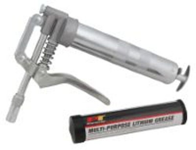 PERFORM TOOL W54205 Mini Grease Gun Kit with Grease Black