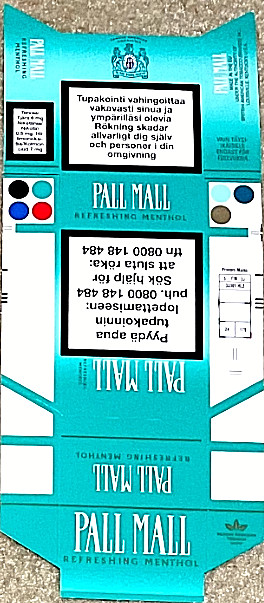 Vintage Collection PALLMALL - Finland 🇫🇮 - 90s - Empty