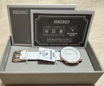 SEIKO メトロノームウォッチ　Standard Line SMW002A メトロノームウオッチ Standard Line（ホワイト） – みらい奏楽舎