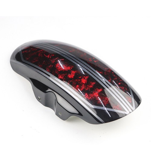 FRONT FENDER FAIRING BLACK & RED FOR HONDA SCL CL 300 500 23-2024 - Picture 4 of 14