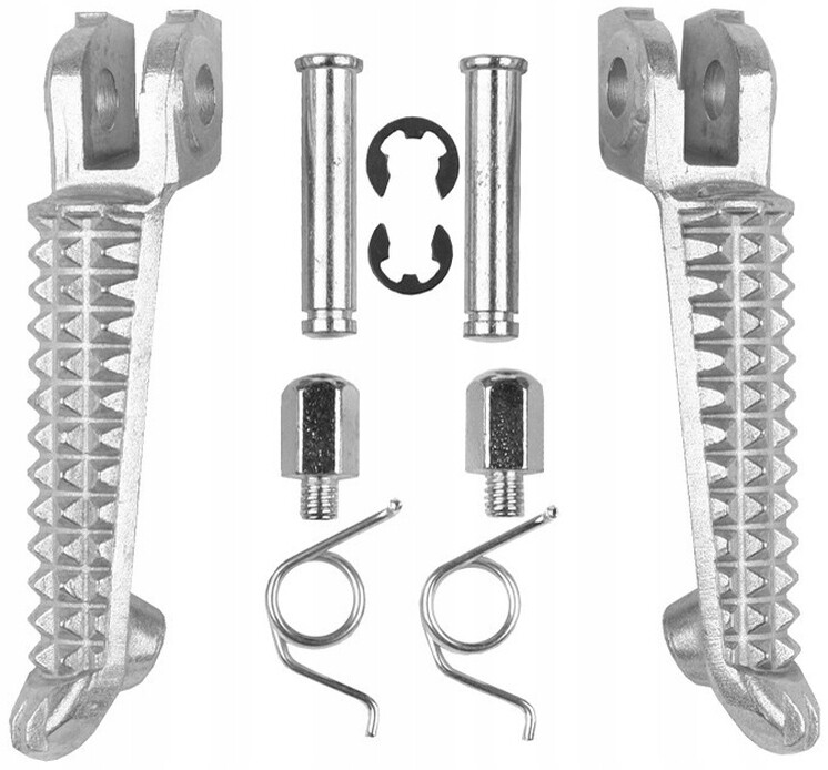 Kit repose-pieds conducteur avec supports pour Yamaha Y antidérapant et ergonomique