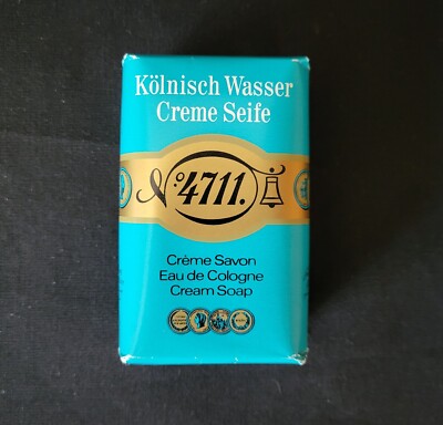 Vintage 4711 Eau De Cologne Cream Bar Soap 3.5 oz Made in Germany Unused Sealed
