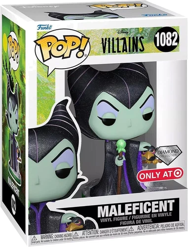 Funko Pop! Disney Villains Maleficent Diamond Exclusive #1082