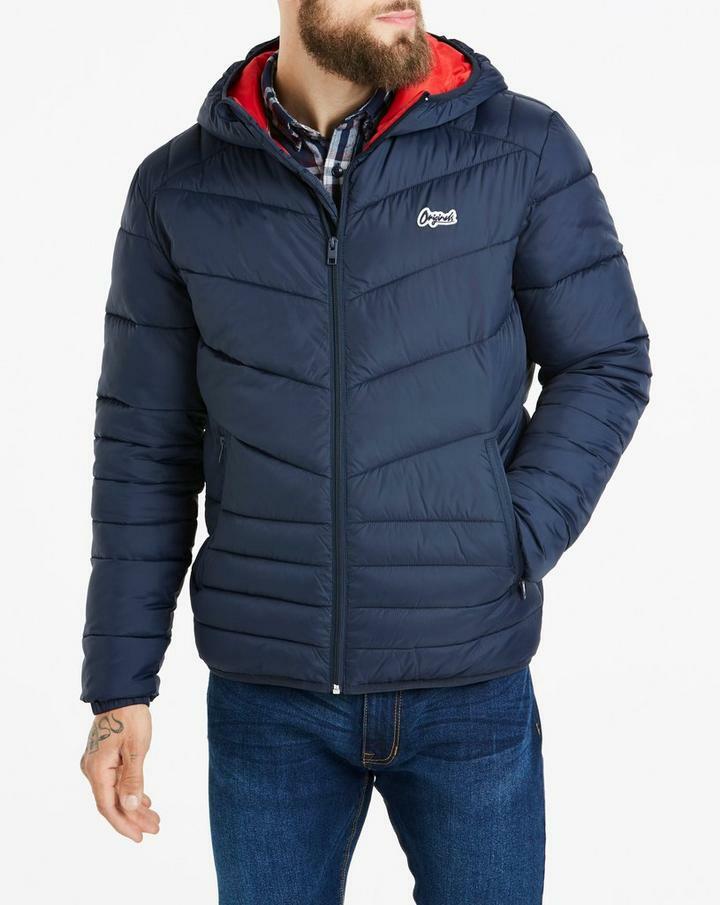 Puffer Jacket Jack Jones Xl Size Jack Jones Men's Bend Light