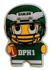 Philadelphia Eagles player DPH1 Amazon employee peccy pin