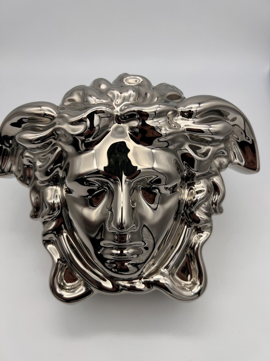 versace rosenthal medusa bank W key chrome | eBay