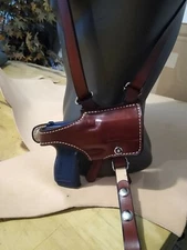 Shoulder Holster for SIG Sauer p365/p365XL with red dot and  2 pouch magazines