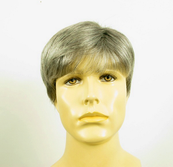 Perruque homme gris poivre et sel FRED 44 pour retrouver du style