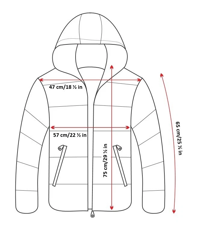 WELLENSTEYN FEUERLAND Men's Jacket Size M Black Hooded Full Zip Insulated s13105 - Image 3 of 4