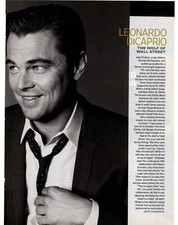 PTP27 MAGAZINE  PICTURE/ARTICLE 11X8" LEONARDO DI CAPRIO