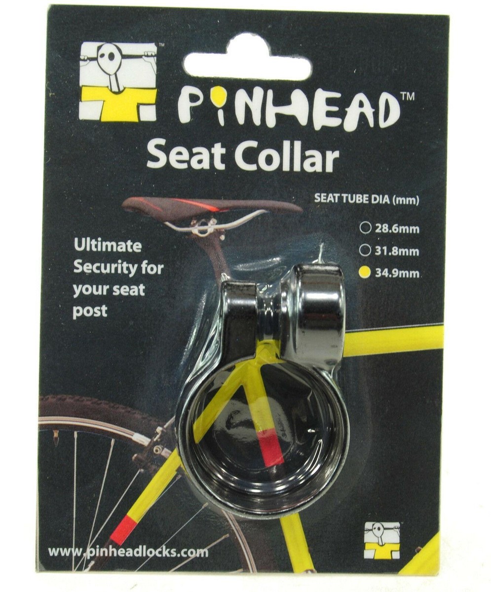 Pinhead Bicycle Seat Post Collar Lock,