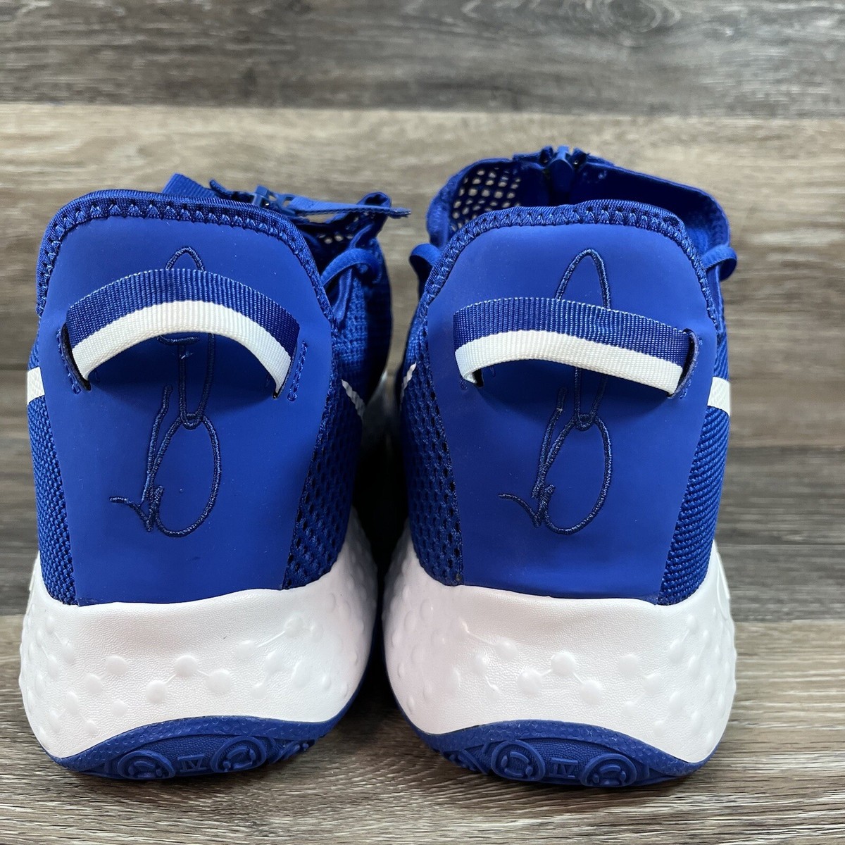 Nike PG 4 TB Promo Paul George White Game Royal Blue Basketball Shoes Nike PG4 TB Promo White Royal Blue Paul George Basketball  main image 2