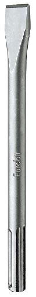 (TG. mm 25x600) Eurobit 0602 Scalpello Piatto con Attacco SDS-Max, Grigio, mm 25