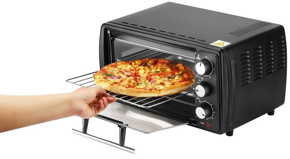 Minibackofen 13 Liter Pizzaofen Mini Backofen Kleiner Backofen Minibackofen - Bild 2 von 4