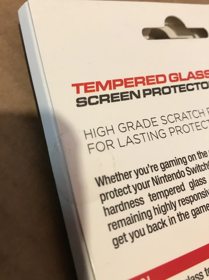 🌎 KMD Clear Tempered Glass Screen Protector Film For Nintendo Switch,New ‼️ - Image 3 of 3