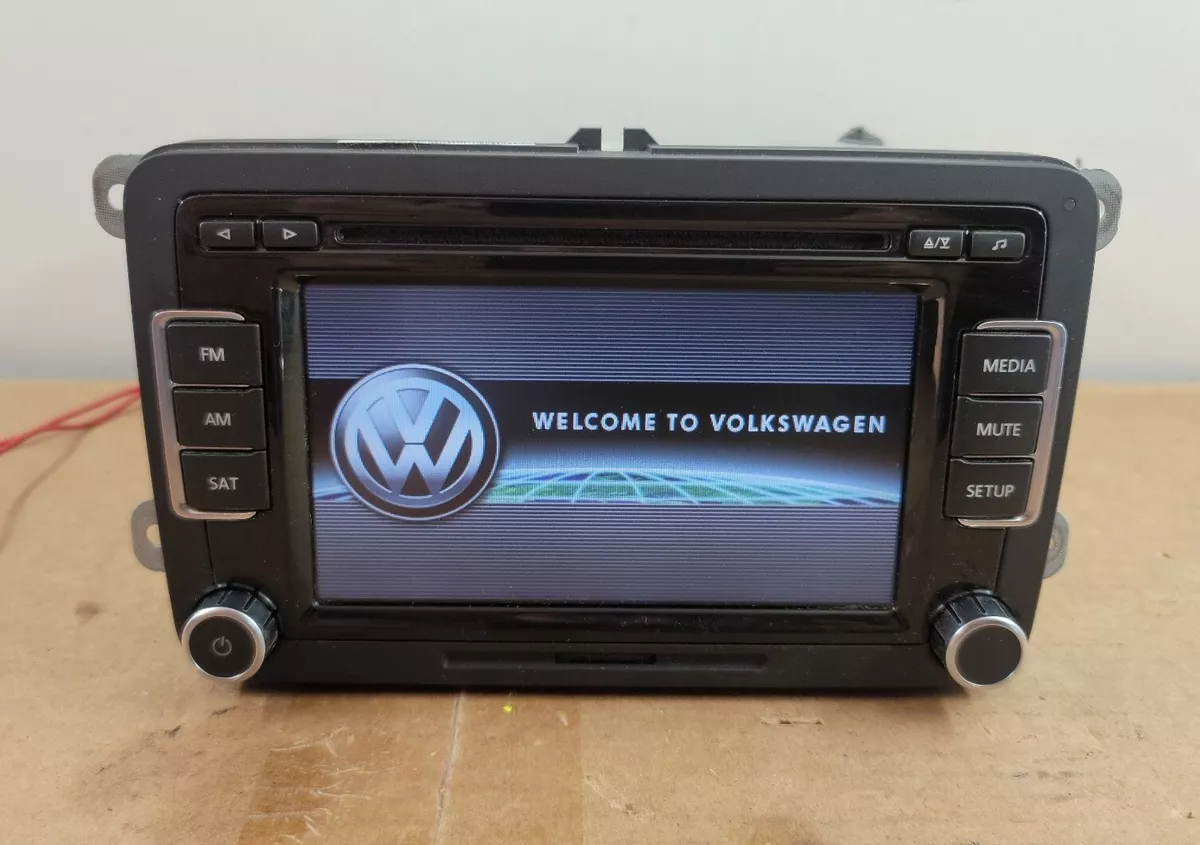 VW Volkswagen CC Radio Touchscreen Display SAT XM CD Player