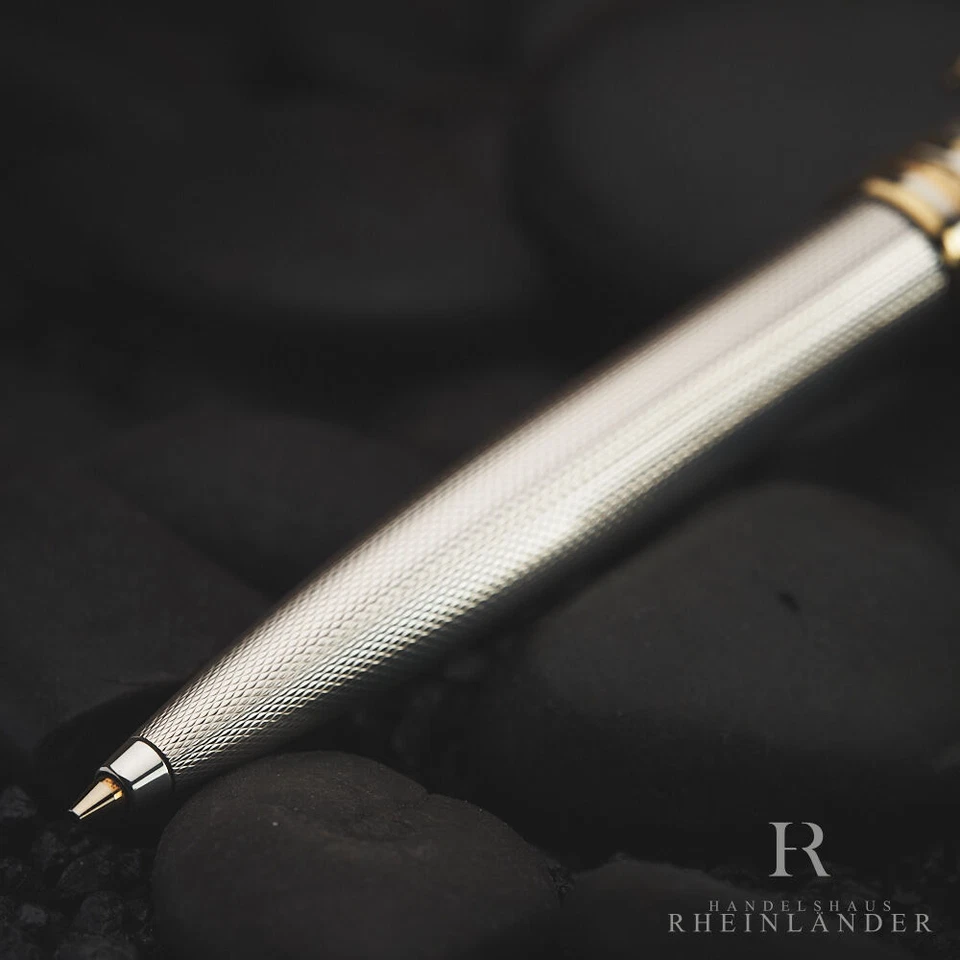 Классический механический карандаш Montblanc Meisterstück Solitaire из чистого серебра 1656 - Изображение 3 из 4