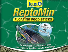 Tetra ReptoMin Floating Food Sticks, Food for Aquatic Turtles, Newts and Frogs