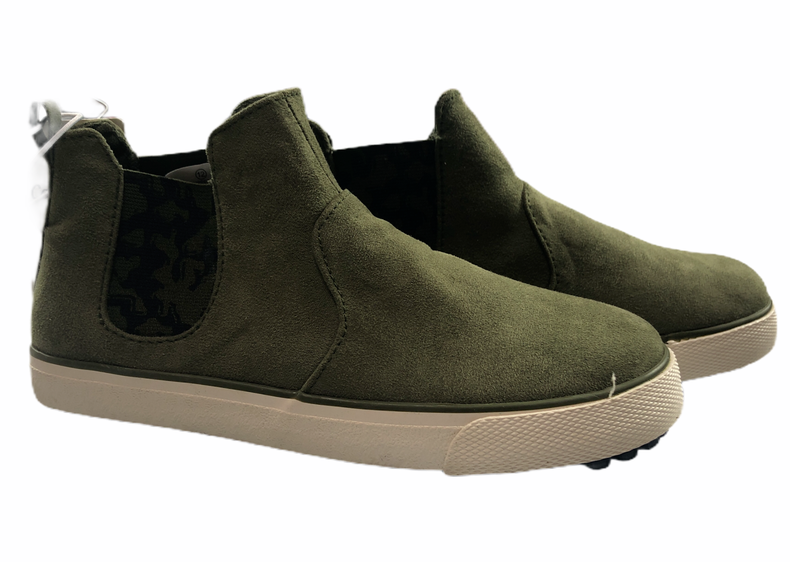 Cat & Jack Toddler Boys SNEAKERS BOOTS Anton Olive Green Faux Suede Shoes 6 for sale online eBay